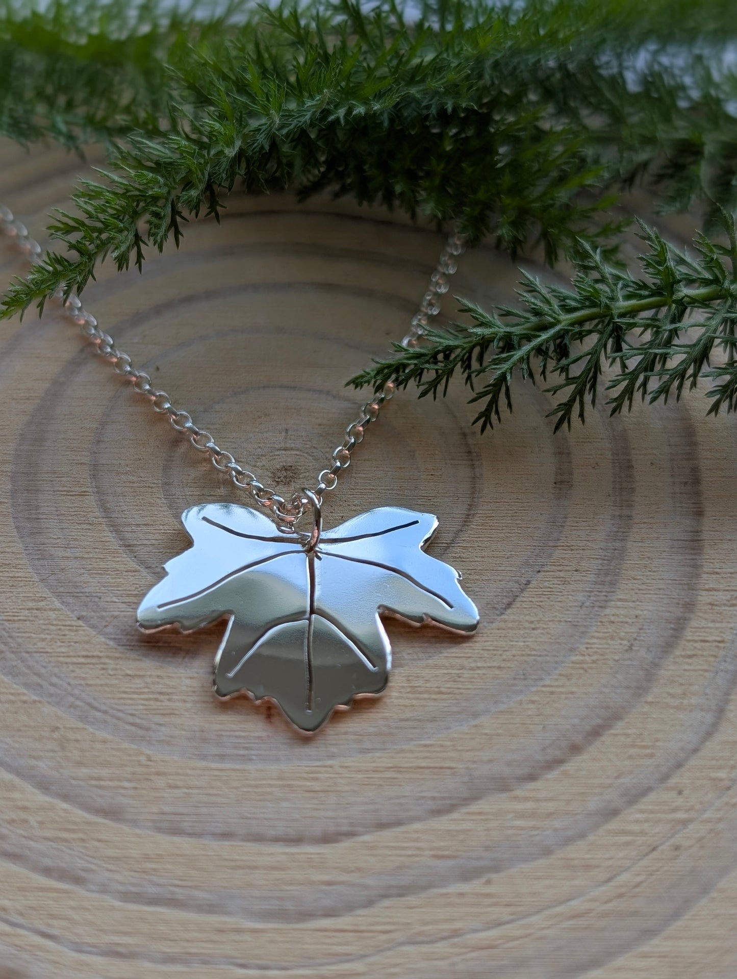 Maple / Sycamore Leaf Necklace