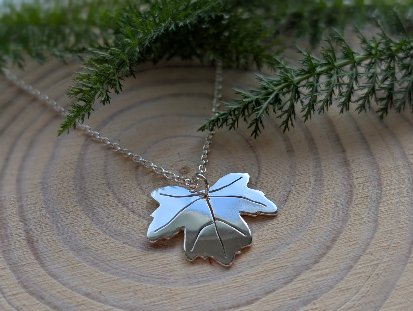 Maple / Sycamore Leaf Necklace