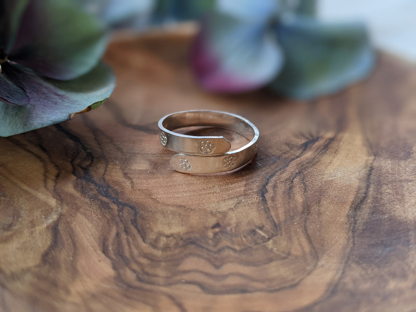 Flower Adjustable Ring