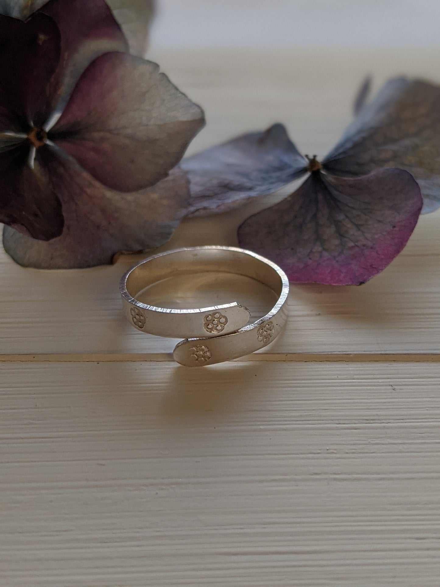 Flower Adjustable Ring