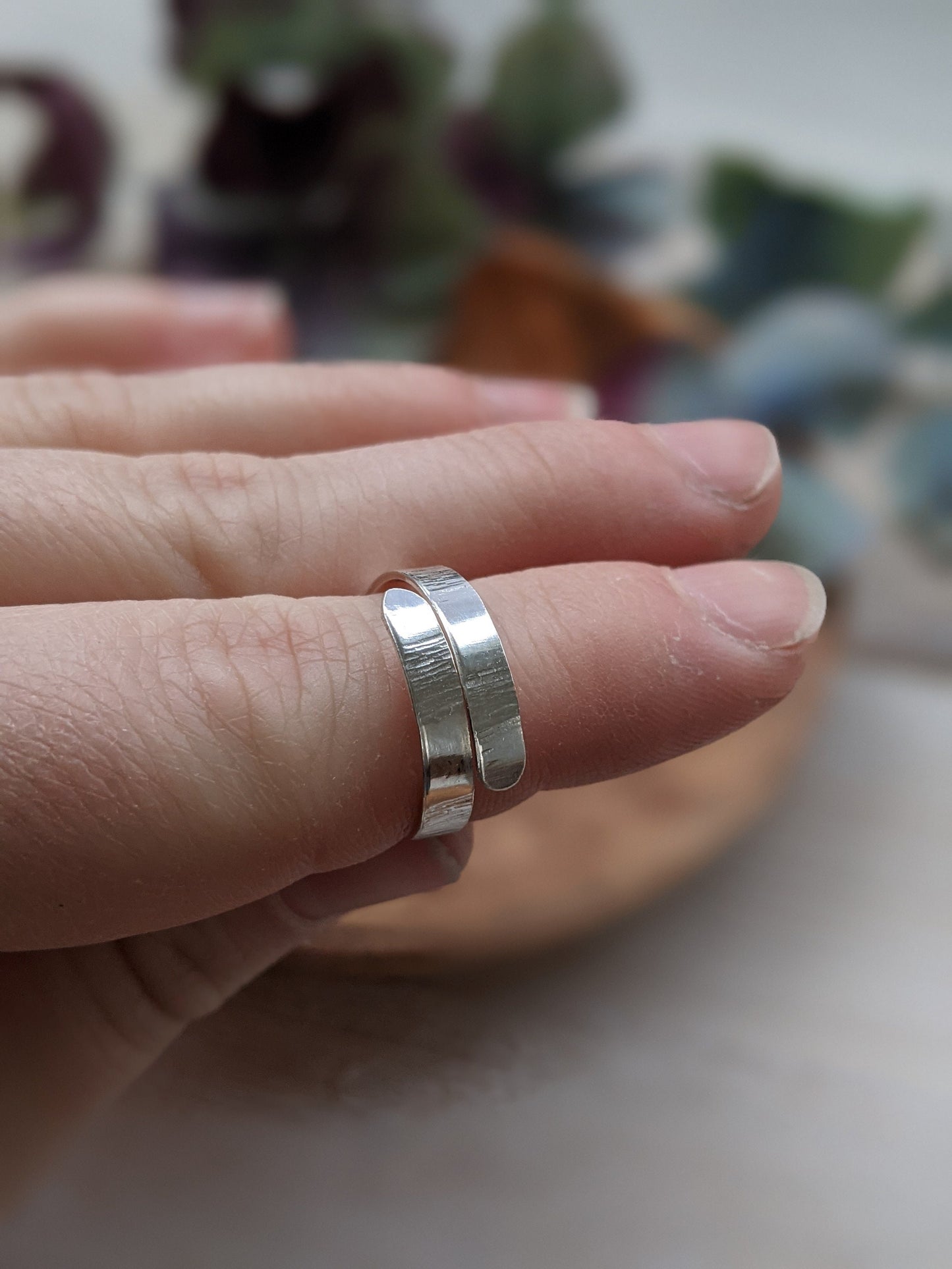 Silver Adjustable Ring