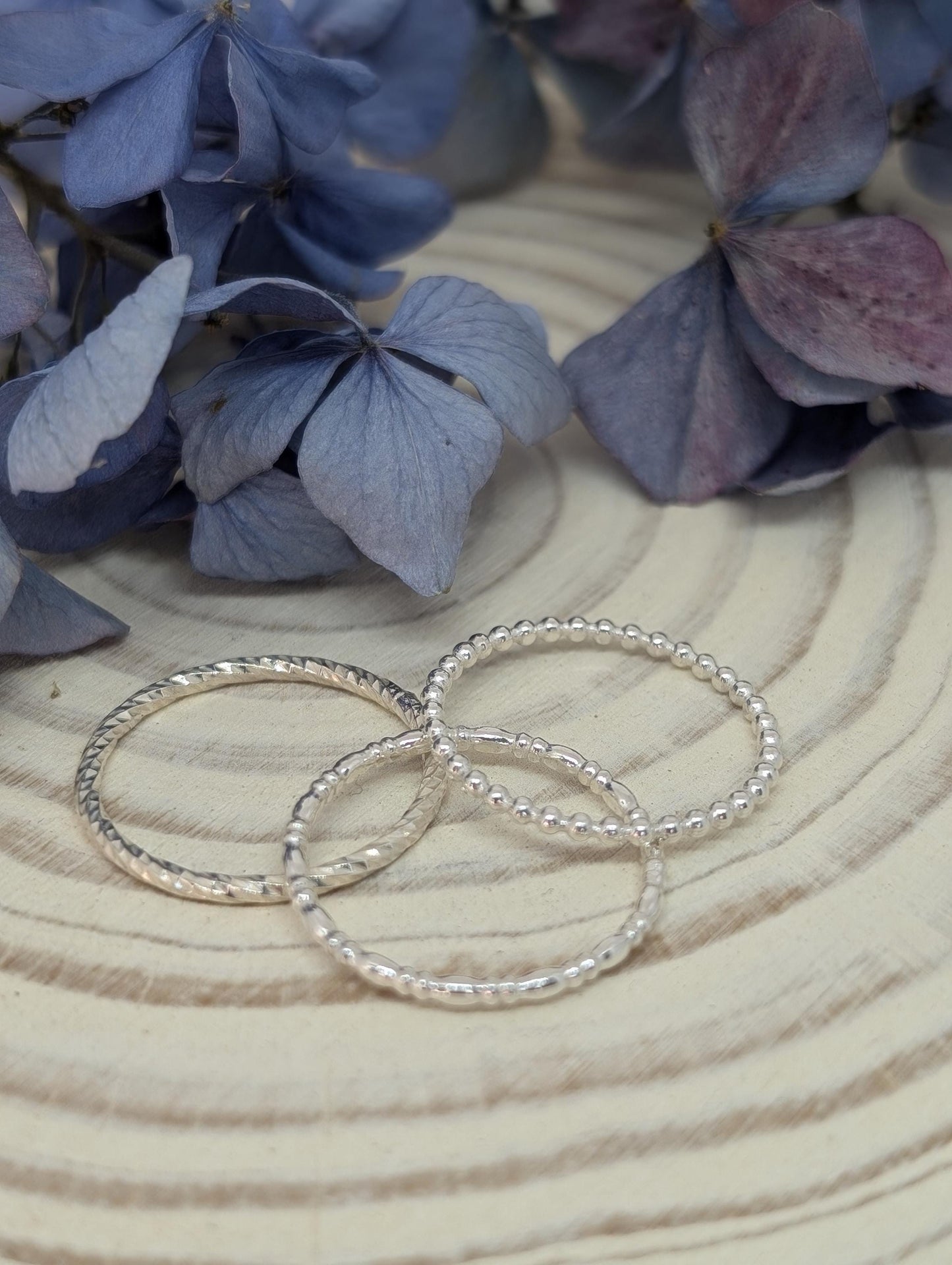 Sterling Silver Stacking Rings