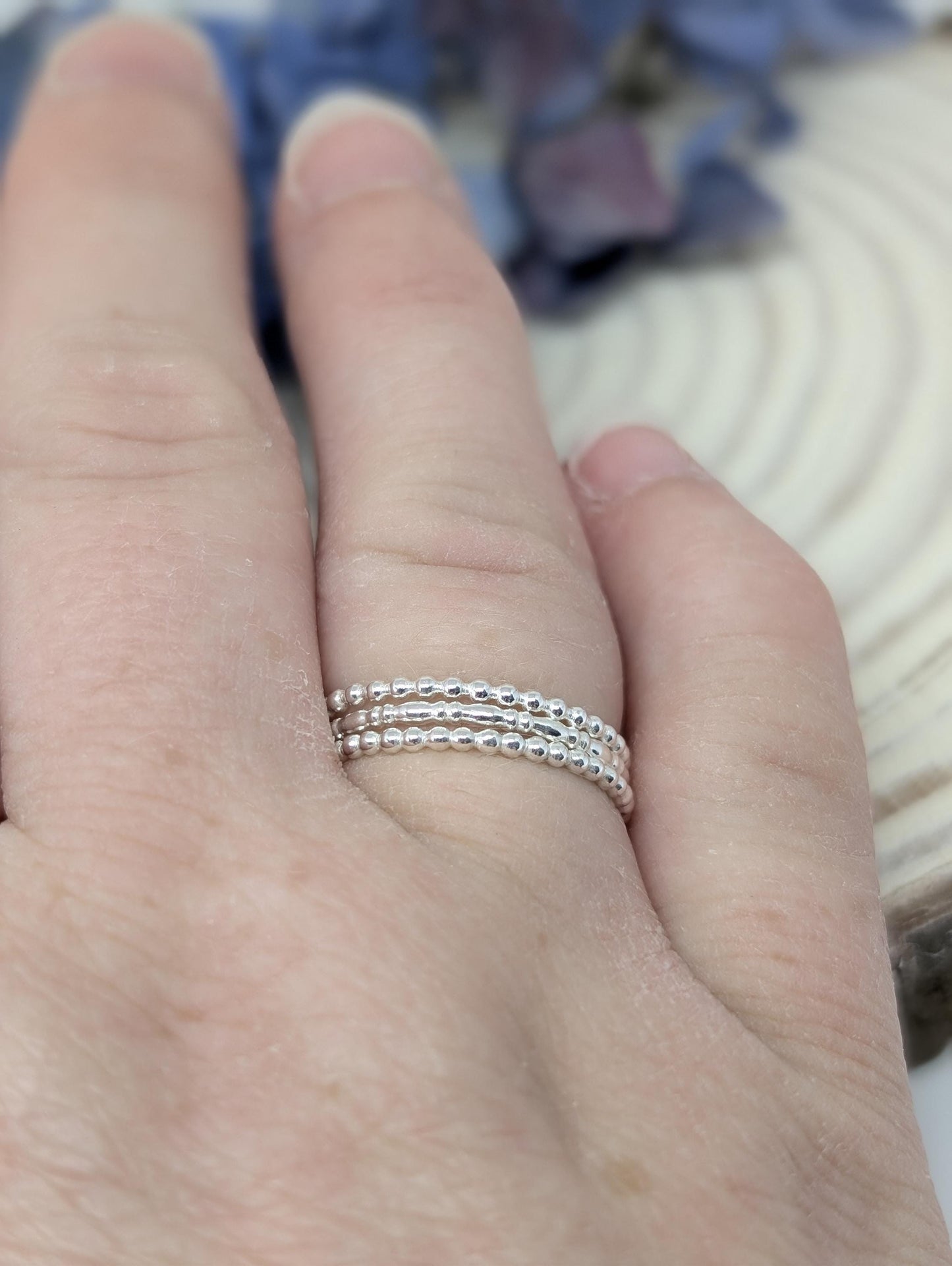 Sterling Silver Stacking Rings
