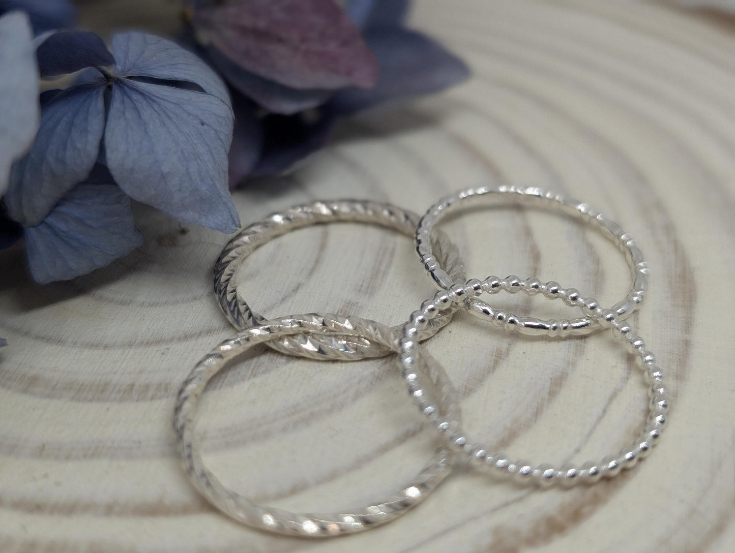 Sterling Silver Stacking Rings