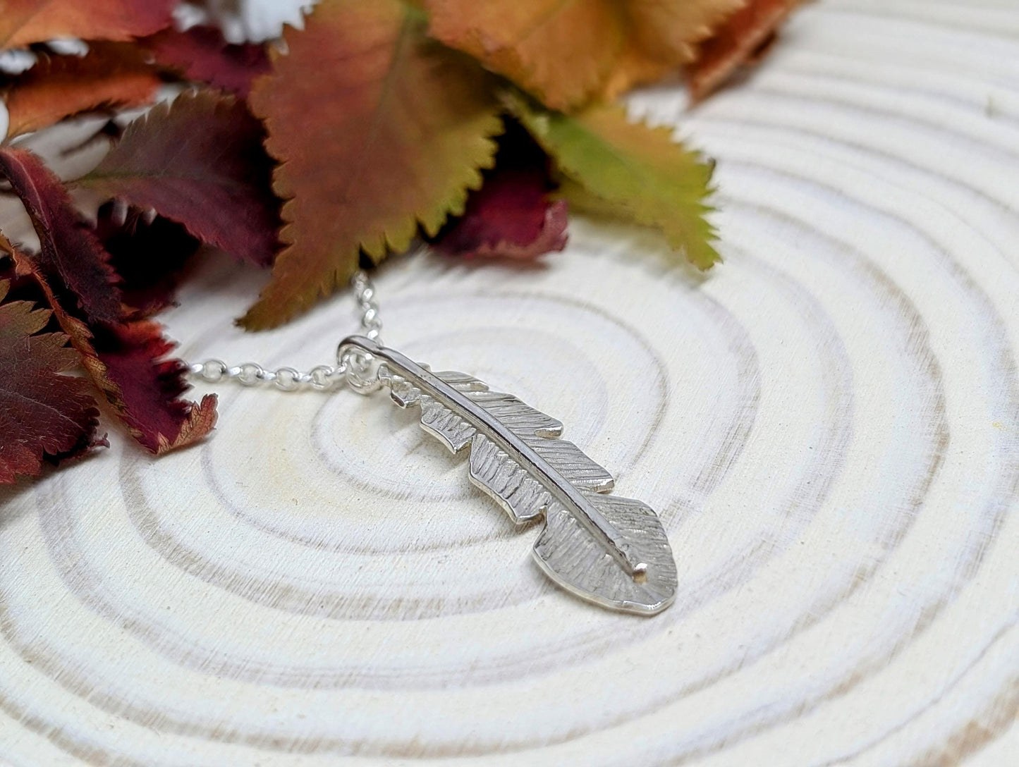 "Feathers Appear" Pendant