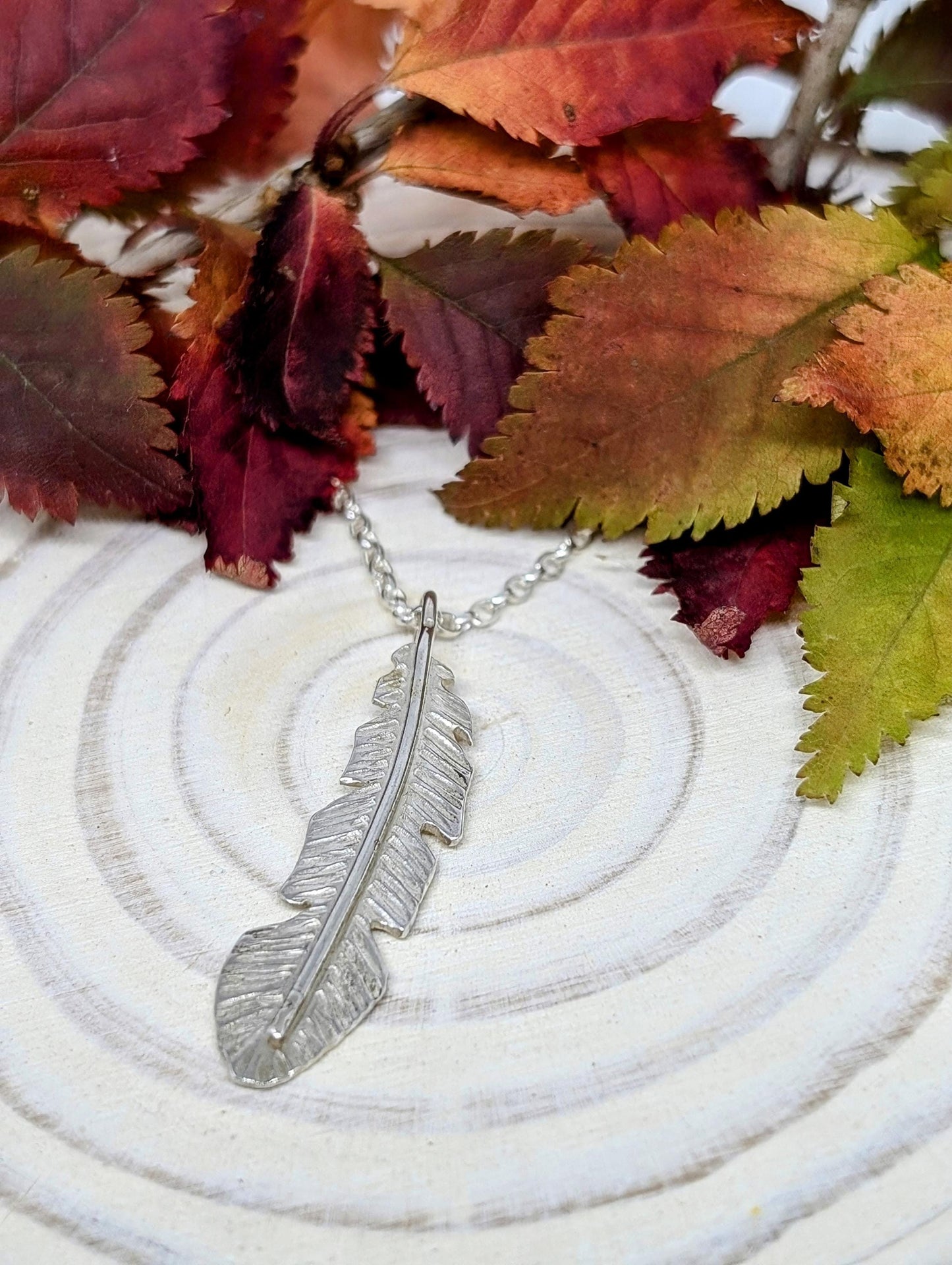 "Feathers Appear" Pendant