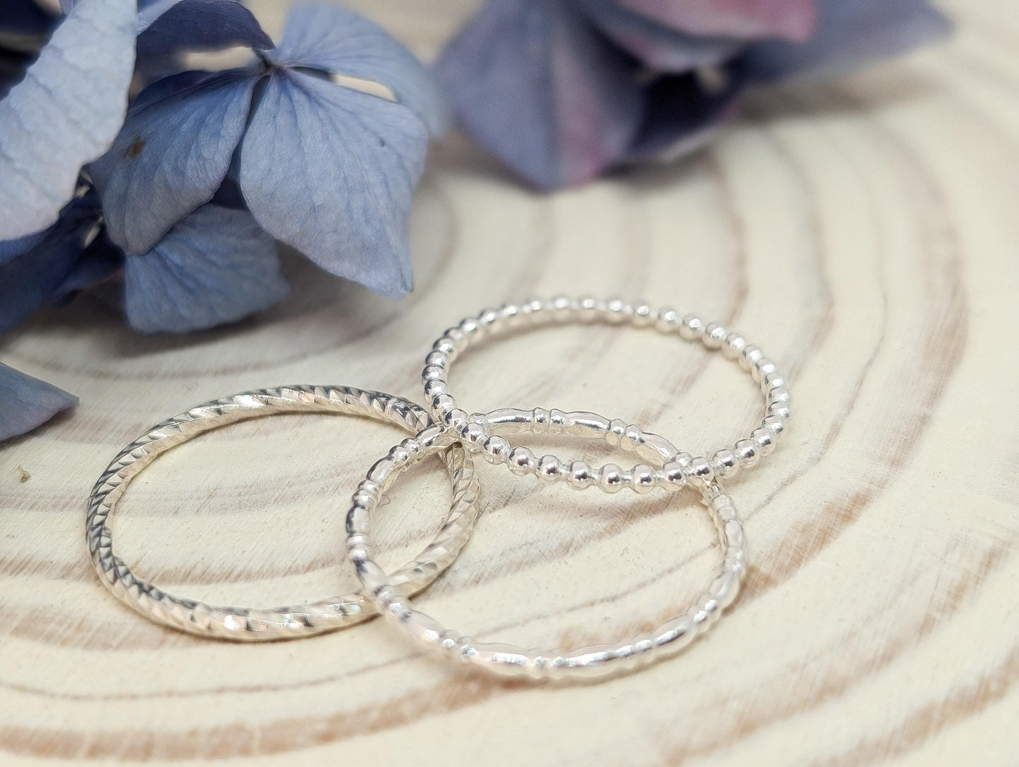 Sterling Silver Stacking Rings
