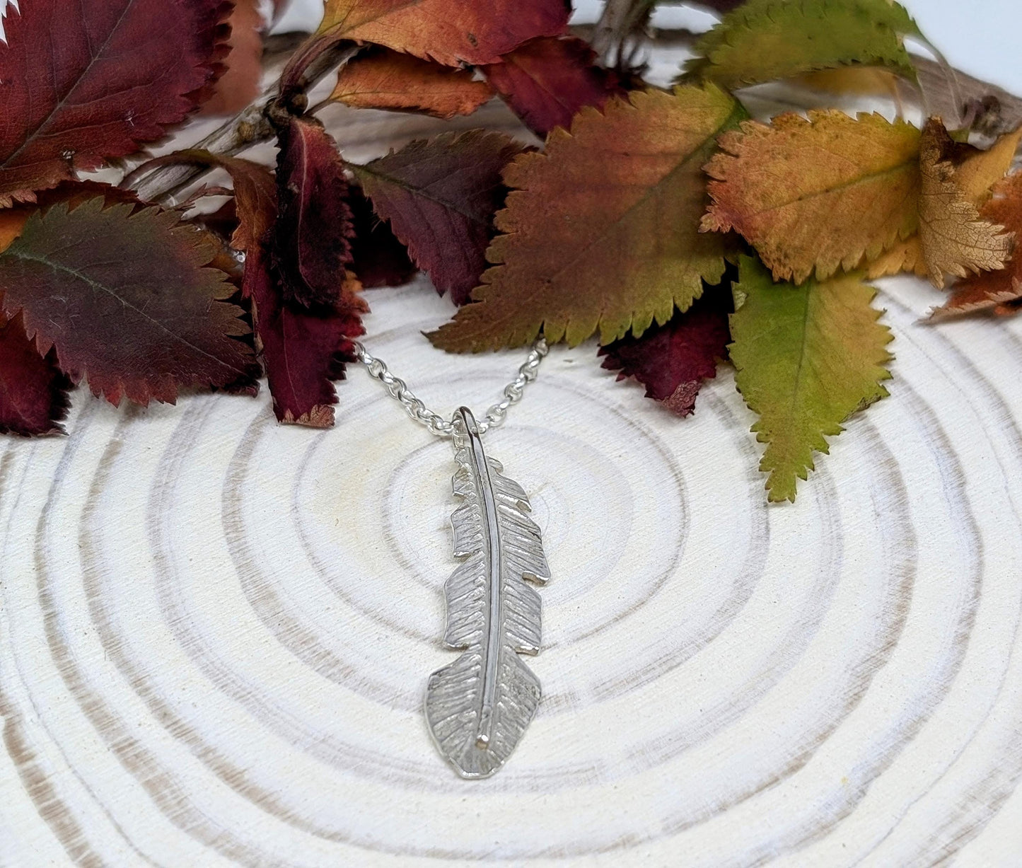 "Feathers Appear" Pendant