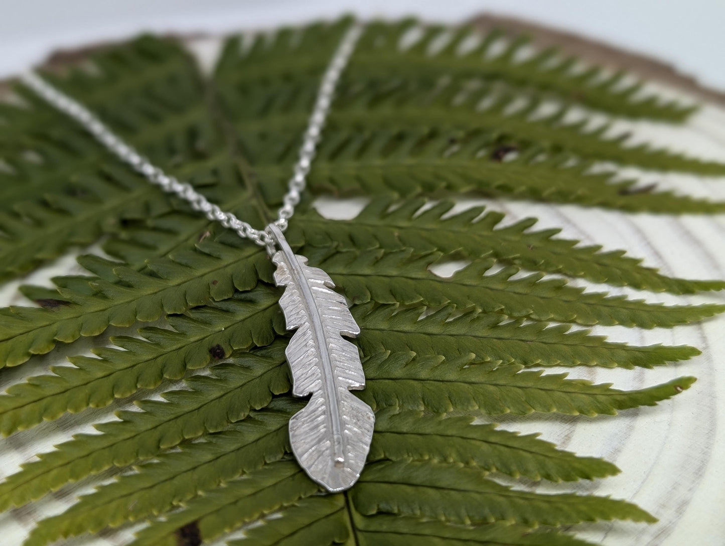 "Feathers Appear" Pendant