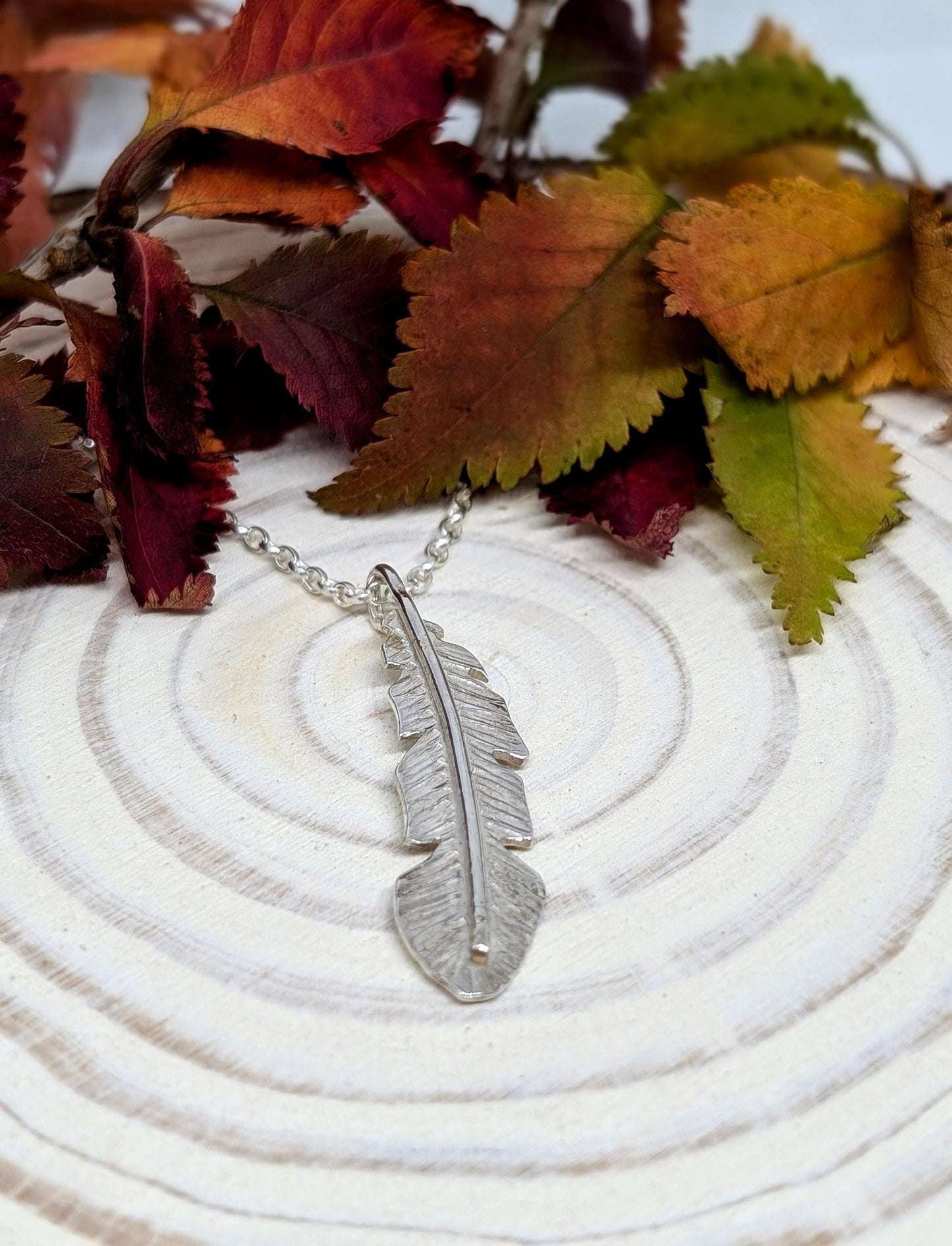 "Feathers Appear" Pendant
